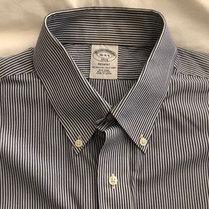 Brooks Brothers slim fit, non-iron dress shirt, size 16 4/5